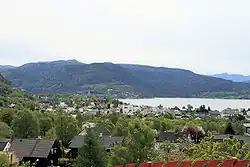 View of the town