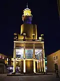 مناره کاشغر در شب