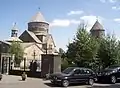 نمای کلی از مجموعه صومعه