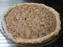 تارت گردویی شکلاتی
