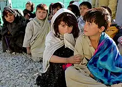 Pashtun children in Khost