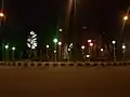 میدان فخرالدین عراقی در شب