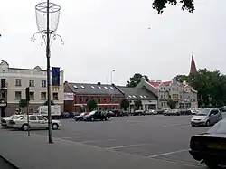 Kretinga city square