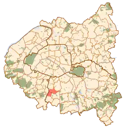 پاریس and inner ring departments