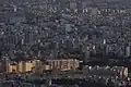 نمایی از کلانشهر تبریز در ایران