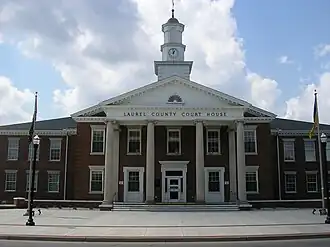 Laurel County Courthouse, 2007