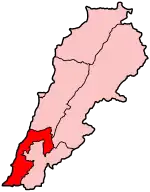 استان جنوب لبنان