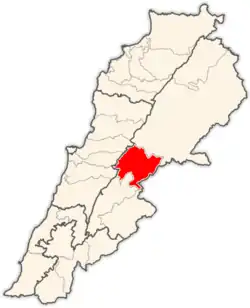 موقعیت در لبنان