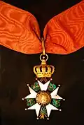 لژیون دونور, Empire decoration established by Napoleon Bonaparte in 1802