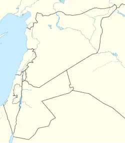 نبرد یرموک در شام واقع شده