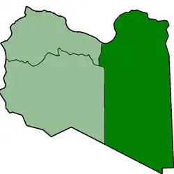 موقعیت بَرقه