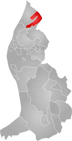 Schellenberg, shown within Liechtenstein