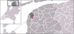 موقعیت فرانکر در نقشه