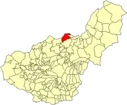 موقعیت Alamedilla, Spain