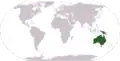 موقعیت اقیانوسیه