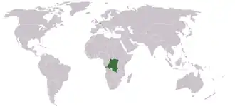 موقعیت کنگو