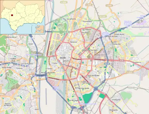 خیرالدا در سویل واقع شده