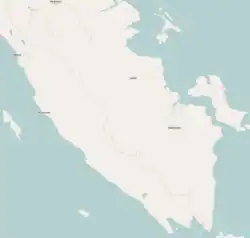 بوکیتتینگی در Southern Sumatra واقع شده