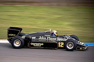 1985 Ayrton Senna Lotus 97T at the Renault World Series, Donington Park ۲۰۰۷