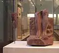 بخش پایینی تندیس نشسته جِدِف‌رَع، لوور