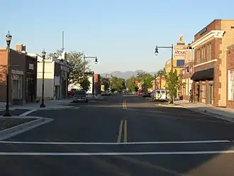Downtown Magna(looking east on West Main Street)