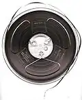 Magnetic tape.