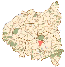 پاریس and inner ring departments