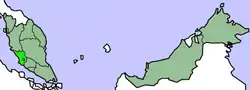 محل ایالت سلانگور در مالزی