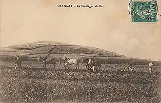 The mountain of Bard in 1911