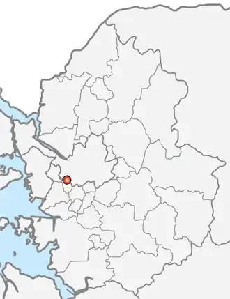 موقعیت Gwangmyeong