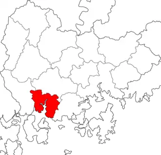 موقعیت Sacheon