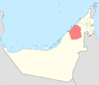 نقشه نشاندهنده جایگاه رأس الخور