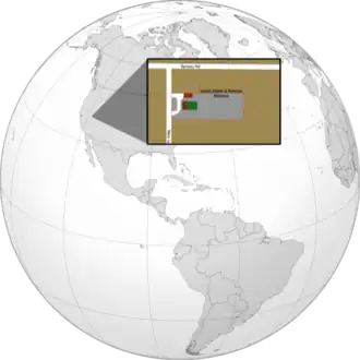 موقعیت Respubliko de Molossia (اسپرانتو)República de Molossia (اسپانیایی)