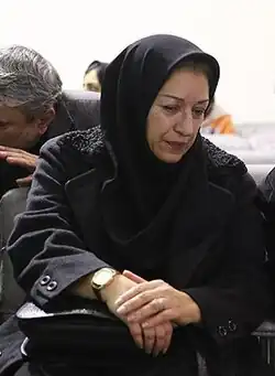 مینو فرشچی در مراسم رونمایی از پوستر سی و دومین جشنواره فیلم فجر
