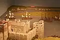 Model ships and castle