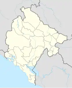 کوتور در مونتهنگرو واقع شده
