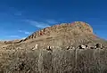نمایی از کوه ال در نراق، شهرستان دلیجان