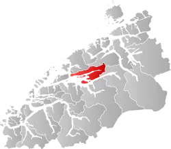 Molde within Møre og Romsdal