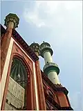 تصویری از ورودی مسجد
