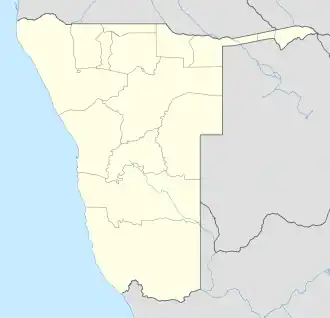 والویس بی در Namibia واقع شده