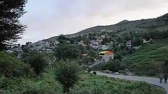 ییلاق سنگچال از نمای پیچ تپه فنی کلا آمل