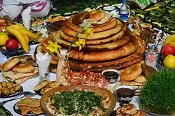 میز نوروز در پیرانشهر (کُردستان)