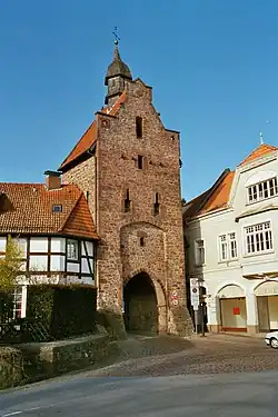 Niederntor, 15th century tower in Blomberg.