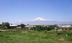 Ararat from نور کیورین village