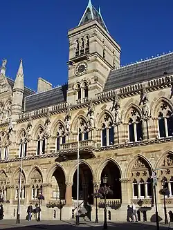Northampton Guildhall, built 1861-4 by E. W. Godwin