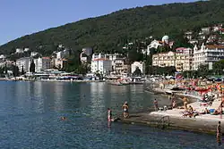 The seaside of Opatija