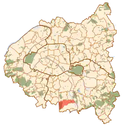 پاریس and inner ring departments
