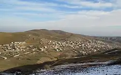 نمایی از روستا (زمستان ۱۳۹۲)