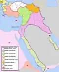 تجزیه امپراتوری عثمانی در غرب آسیا