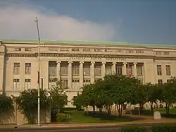 Ouachita Parish Courthouse in Monroe is another project of the contractor George A. Caldwell